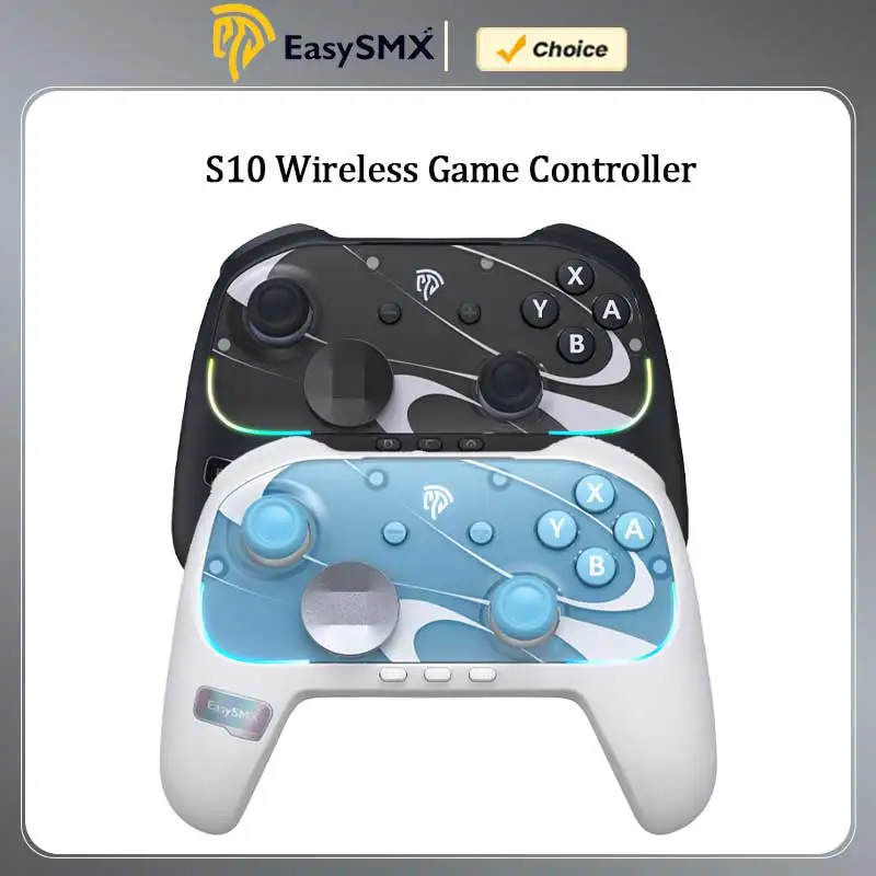 Board Game Android - EasySMX S10 ワイヤレスゲームパッド TMR ジョイスティック RGB