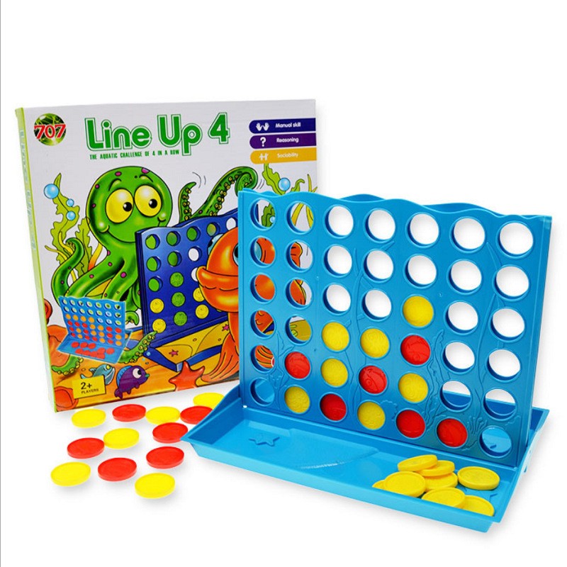 Board Game Family - 3D 4連ボードゲーム 子供向け 親子インタラクティブ卓上おもちゃ 家族で楽しめる教育ギフト 対象年齢3歳以上