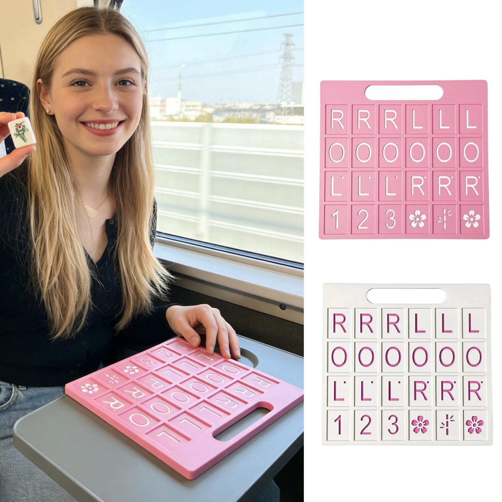 Board Game Solo - ソロ麻雀ボード 24 スロット ポータブル アメリカン ファン