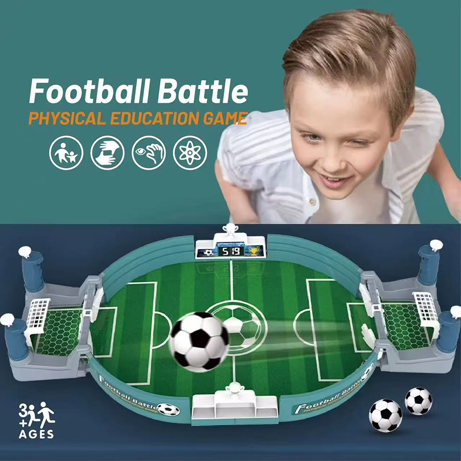 Board Game Football - 1 個 - 子供用テーブルボードゲームマッチおもちゃ家族パーティーゲーム用テーブルトッププレイボールサッカーおもちゃ親子インタラクティブサッカー