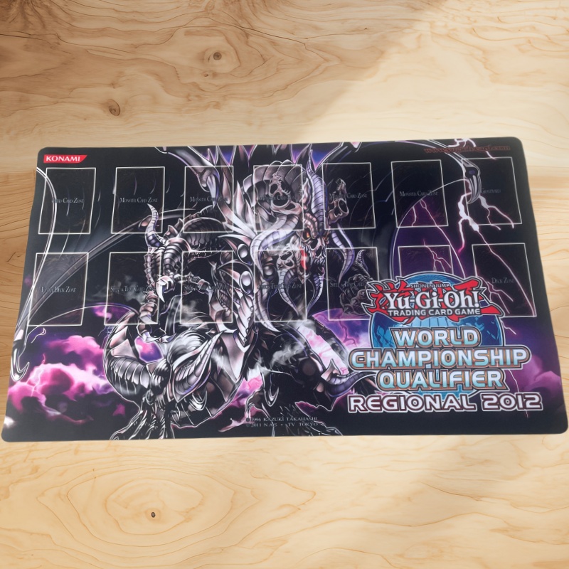 Board Game Solo - 600x350mm 遊戯王! グラファ ダークワールドの竜王 トレーディングカードプレイマット Ygo