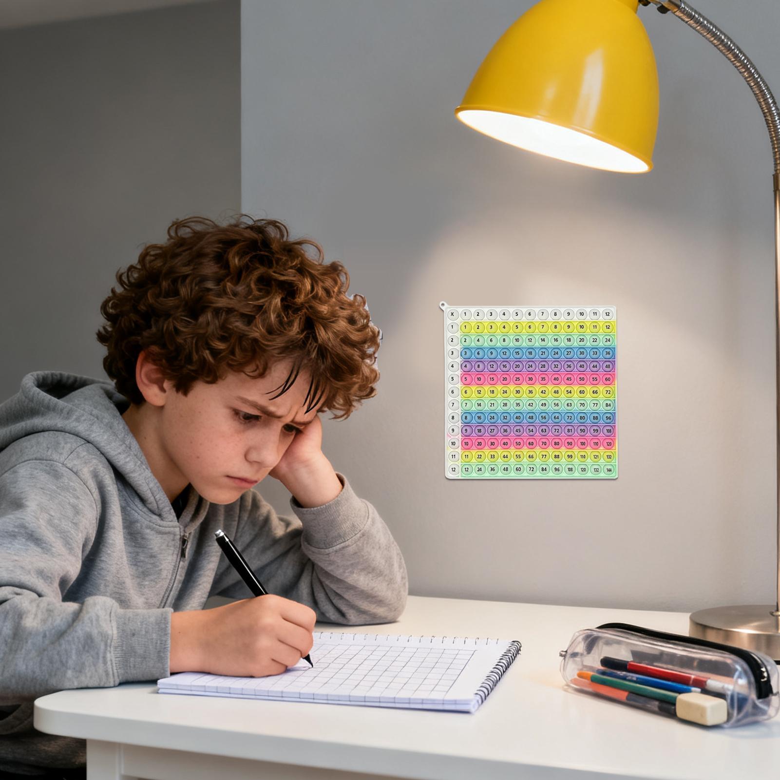 掛け算押しボタンボード式公式練習数学ゲーム 子供向け数学公式 - Board Game For Kids のレビューと価格