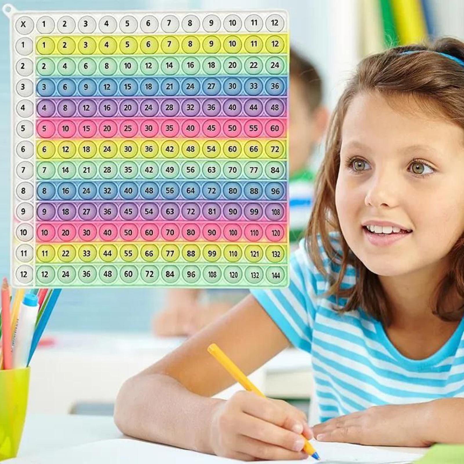 掛け算押しボタンボード式公式練習数学ゲーム 子供向け数学公式 - Board Game For Kids のレビューと価格