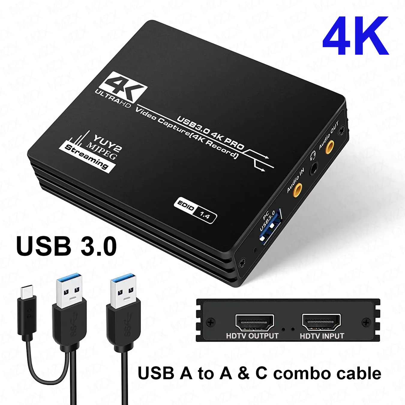 ビデオキャプチャカードボード USB 3.0 4K HDMI - Board Game Loop のレビューと価格