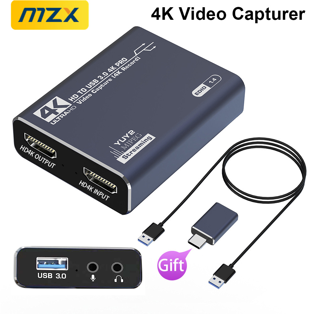 MZX 4K ビデオキャプチャカードボード 録画 HDMI  - Board Game Video Games のレビューと価格