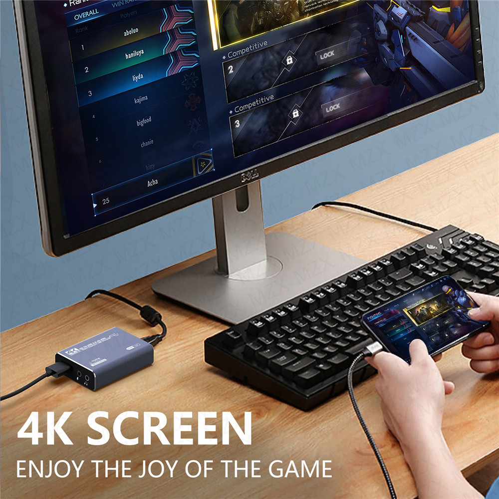 MZX 4K ビデオキャプチャカードボード 録画 HDMI  - Board Game Video Games のレビューと価格