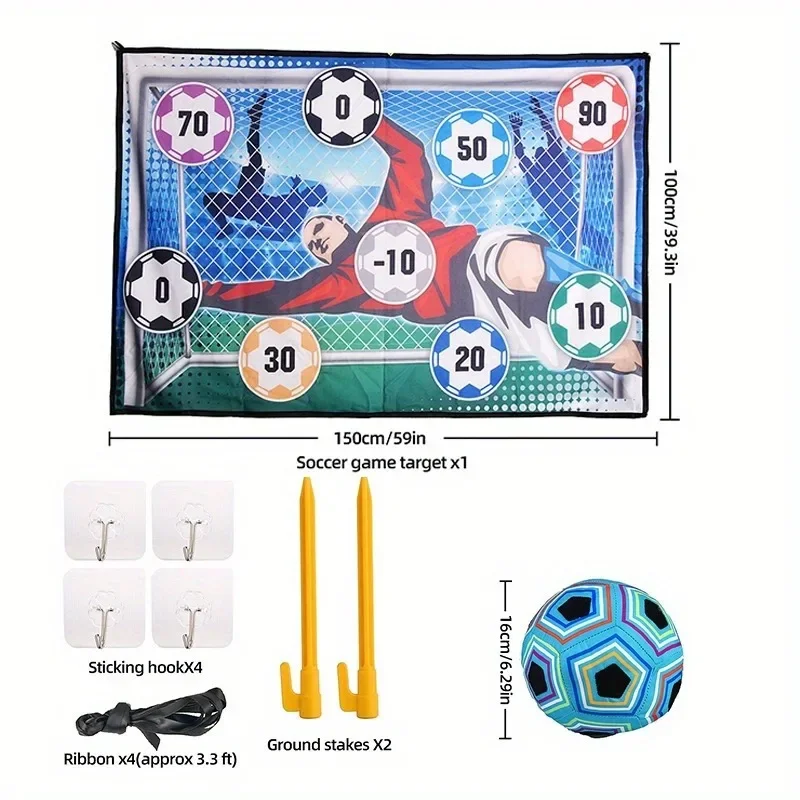 サッカーゲームマット粘着ボール付きサッカーおもちゃサッカーテ - Board Game Football のレビューと価格
