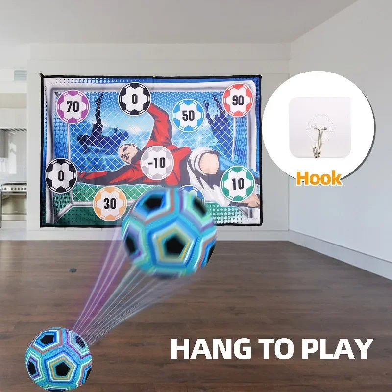 サッカーゲームマット粘着ボール付きサッカーおもちゃサッカーテ - Board Game Football のレビューと価格