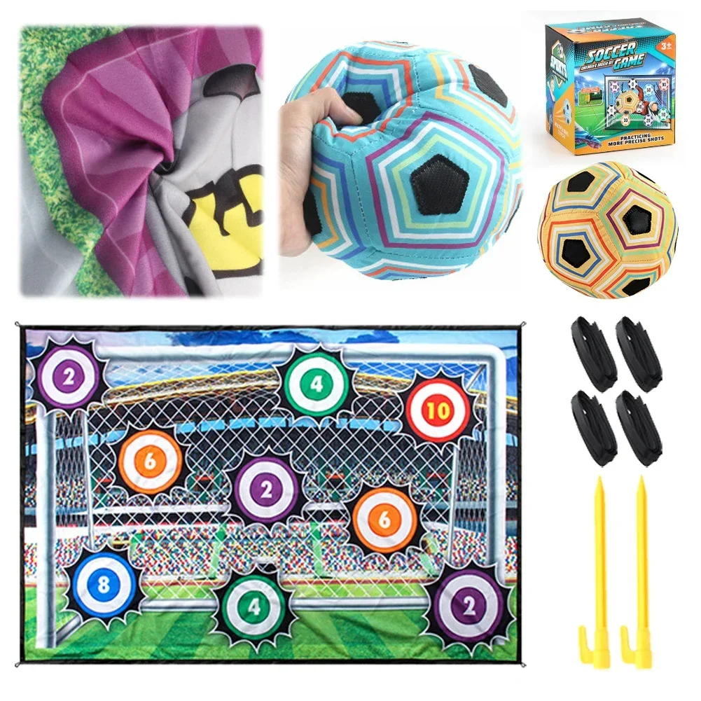 サッカーゲームマット粘着ボール付きサッカーおもちゃサッカーテ - Board Game Football のレビューと価格