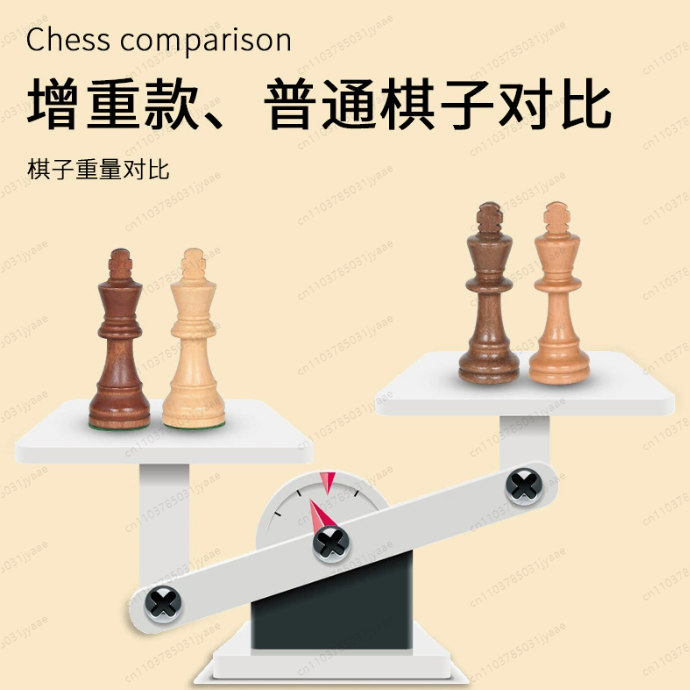 3.5～3.75インチの重みのある木製チェスセット - Chess Set Wooden のレビューと価格