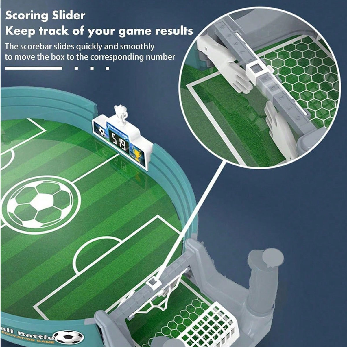 テーブルサッカーゲーム、2人用サッカーゲームテーブルゲーム、 - Board Game Football のレビューと価格