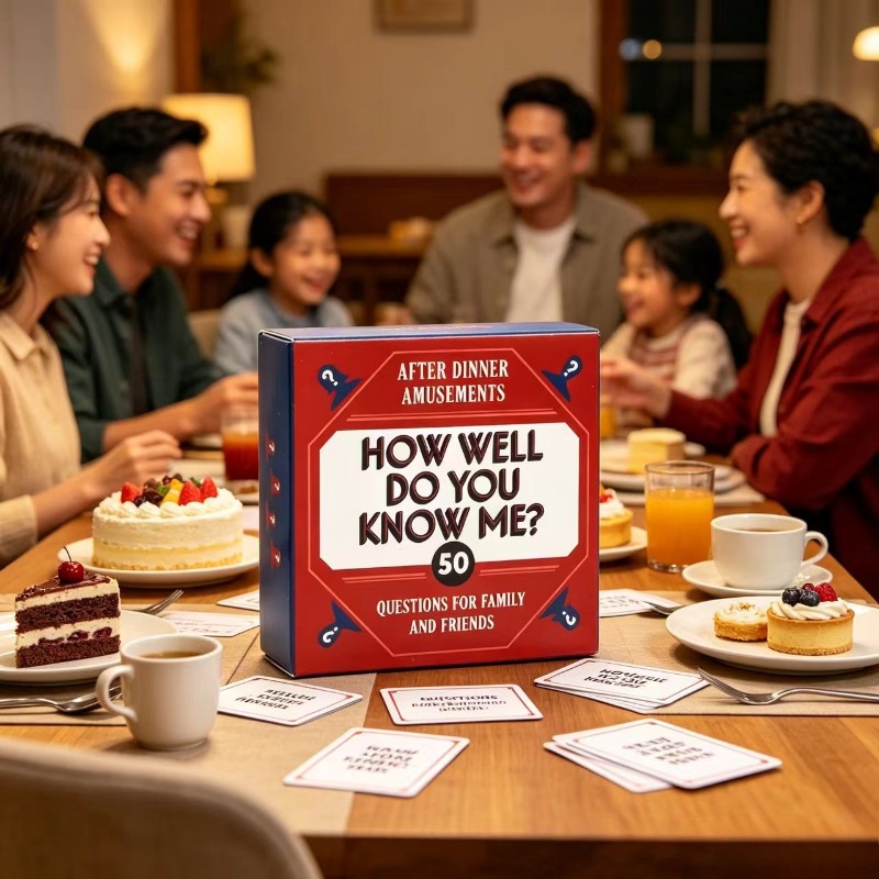 私をどれほどの程度知っていますか？ 50枚の質問カード、家族 - Board Game Question のレビューと価格