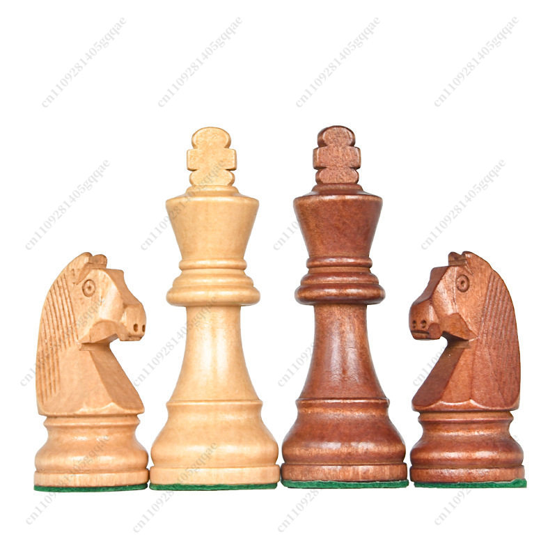 プレミアムスタントンチェスセット 3.5～3.75インチ、加 - Chess Set Wooden のレビューと価格