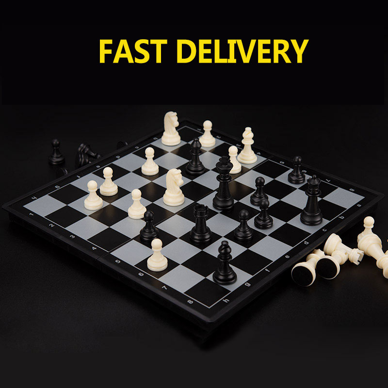 子供のための特別な磁気チェスバックギャモン,ポータブルチェッ - Magnetic Travel Chess のレビューと価格