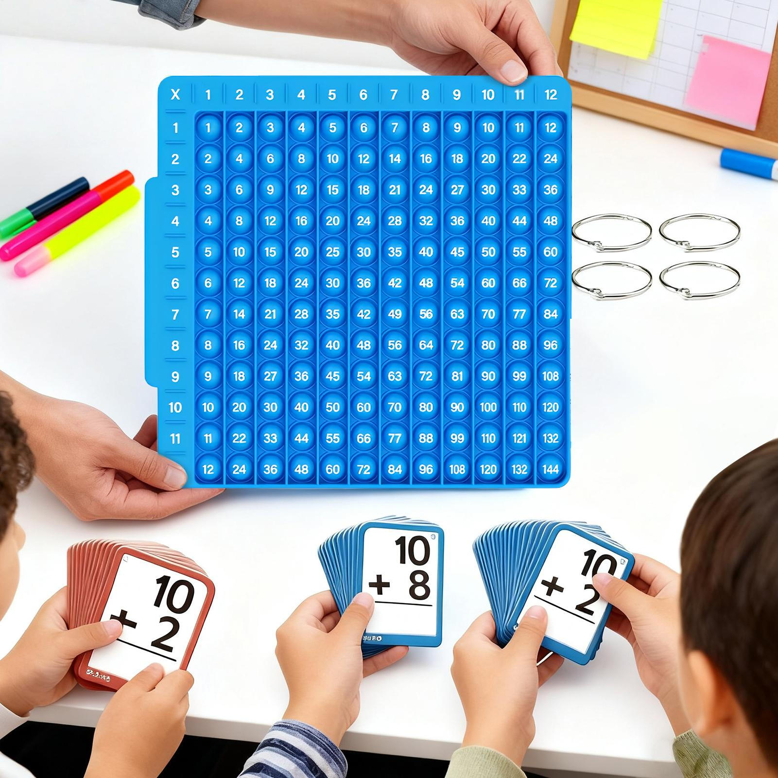 数学フラッシュカードゲーム ボード付き シリコン数学演算ゲー - Board Game Operation のレビューと価格