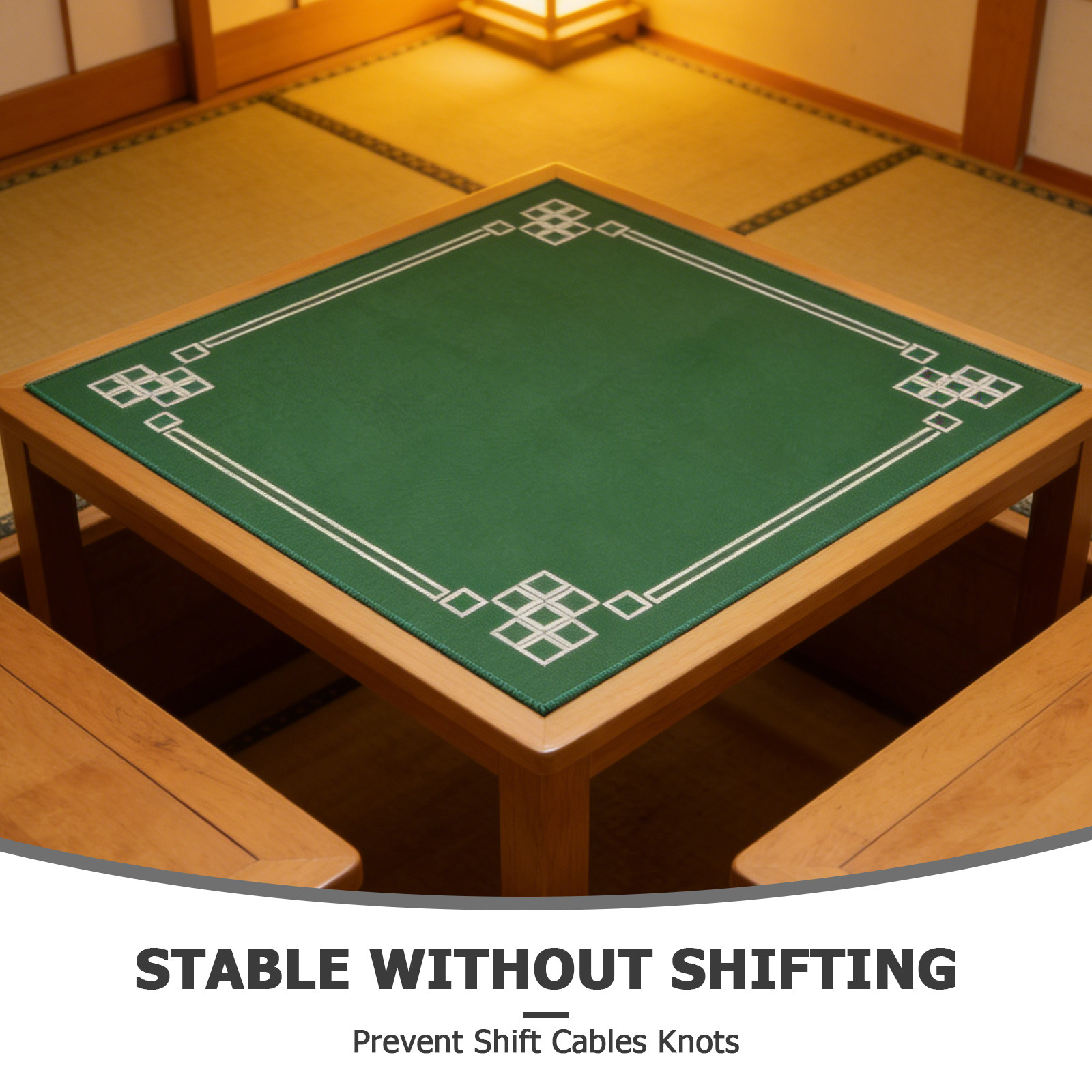 アンチスリップ麻雀マット 70 センチメートル/27.5 イ - Board Game Mahjong のレビューと価格