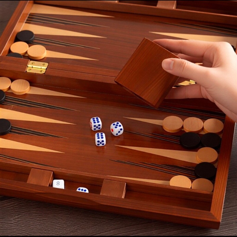 無垢材バックギャモン 11-19 インチ高級プロフェッショナ - Board Game Operation のレビューと価格