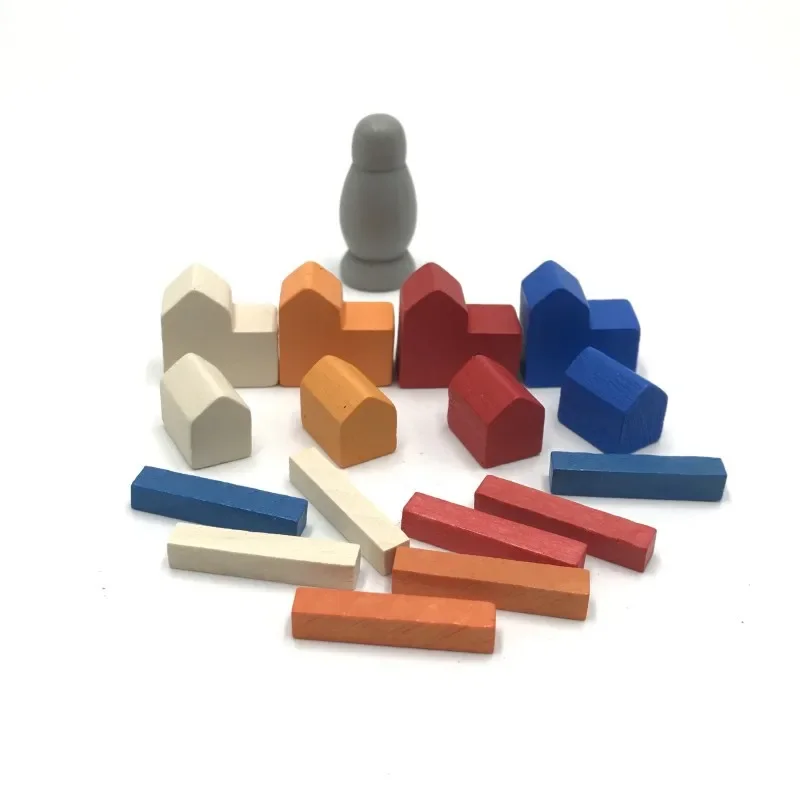 ウェイ/ハウス/シティ/泥棒木製ゲームピース 97 ピース/ - Chess Set Wooden のレビューと価格