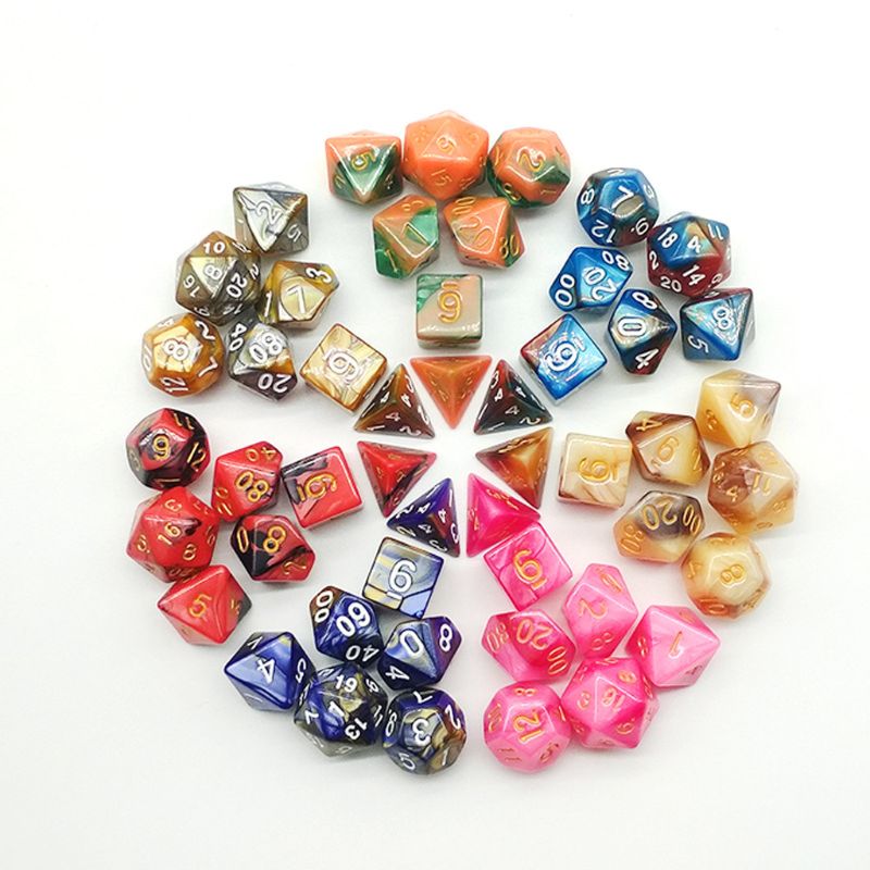 8 形状樹脂サイコロ型レターナンバー付き多面体サイコロ型エポ - Board Game Operation のレビューと価格