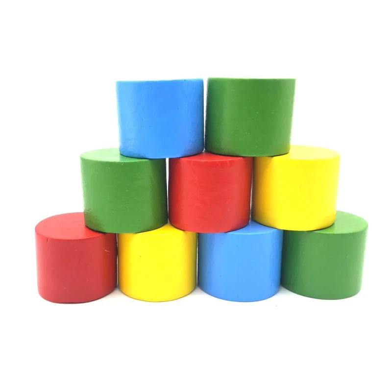 8 ピース/セット DIY シリンダーチェスの駒 4 色木製 - Chess Set Wooden のレビューと価格