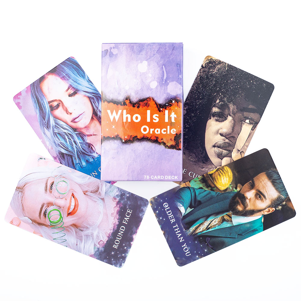 Who Is It オラクルカード 78 枚 約 10X6c - Board Game Oracle のレビューと価格