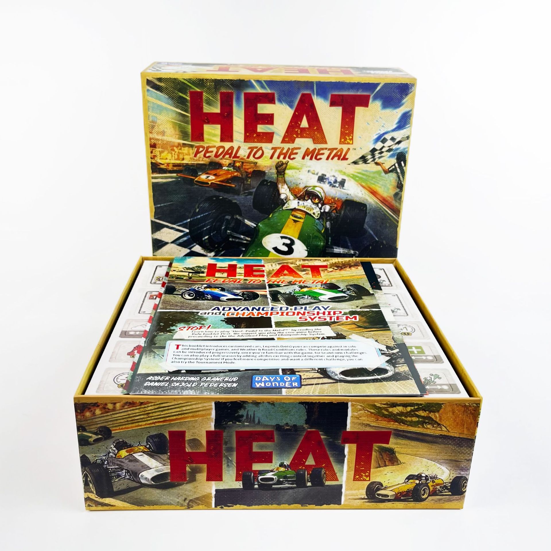 「HEAT: フルスロットル」 — 1～6人向けの、アドレナ - Board Game Heat のレビューと価格