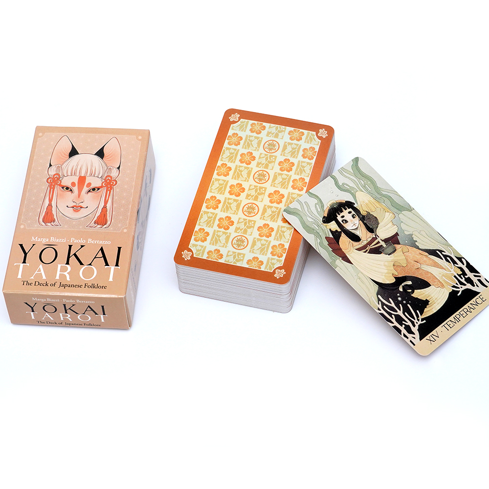 妖怪タロットデッキ 78 枚のカード 日本の民間伝承に根付い - Board Game Illustration のレビューと価格