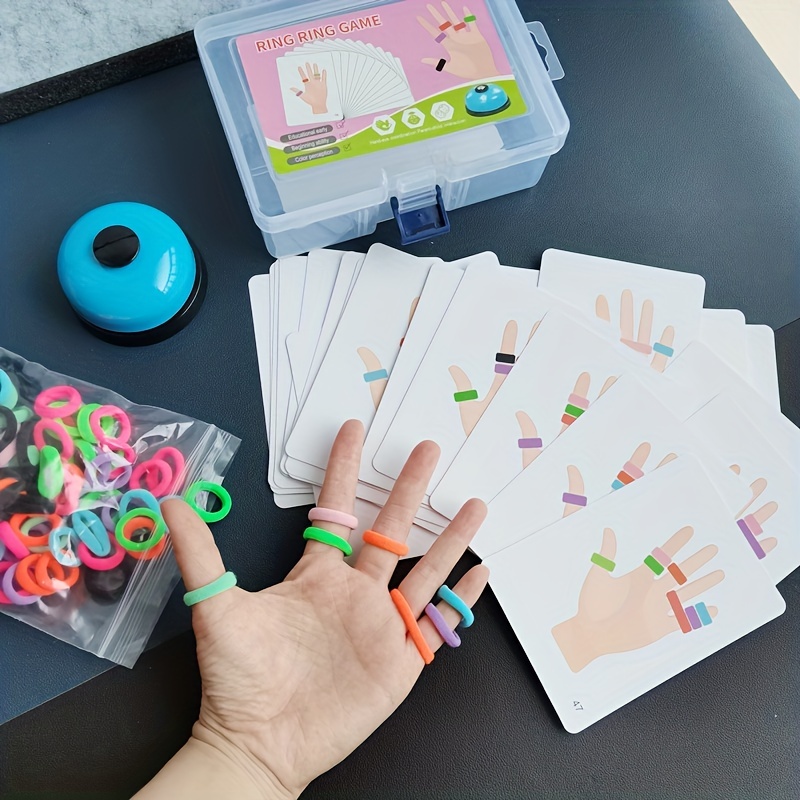 子供指リングボードゲームカラーマッチングおもちゃインタラクテ - Board Game Loop のレビューと価格