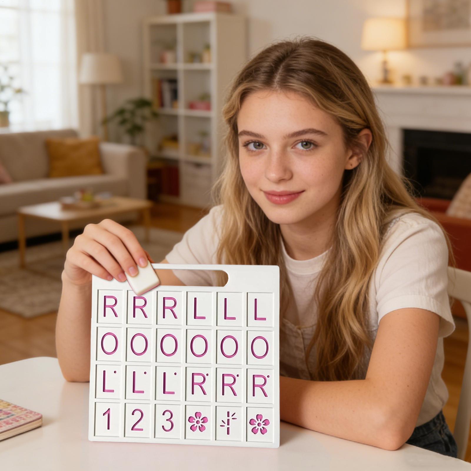 ソロ麻雀ボード 24 スロット ポータブル アメリカン ファ - Board Game Solo のレビューと価格
