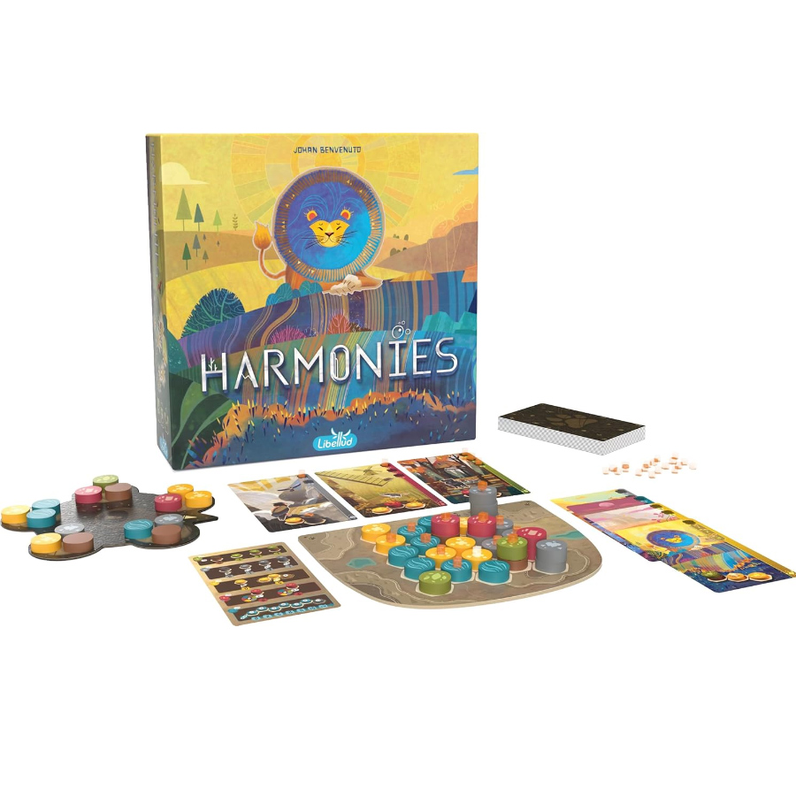 ハーモニー - ボードゲーム - 動物のための風景と生息地の - Board Game Solo のレビューと価格
