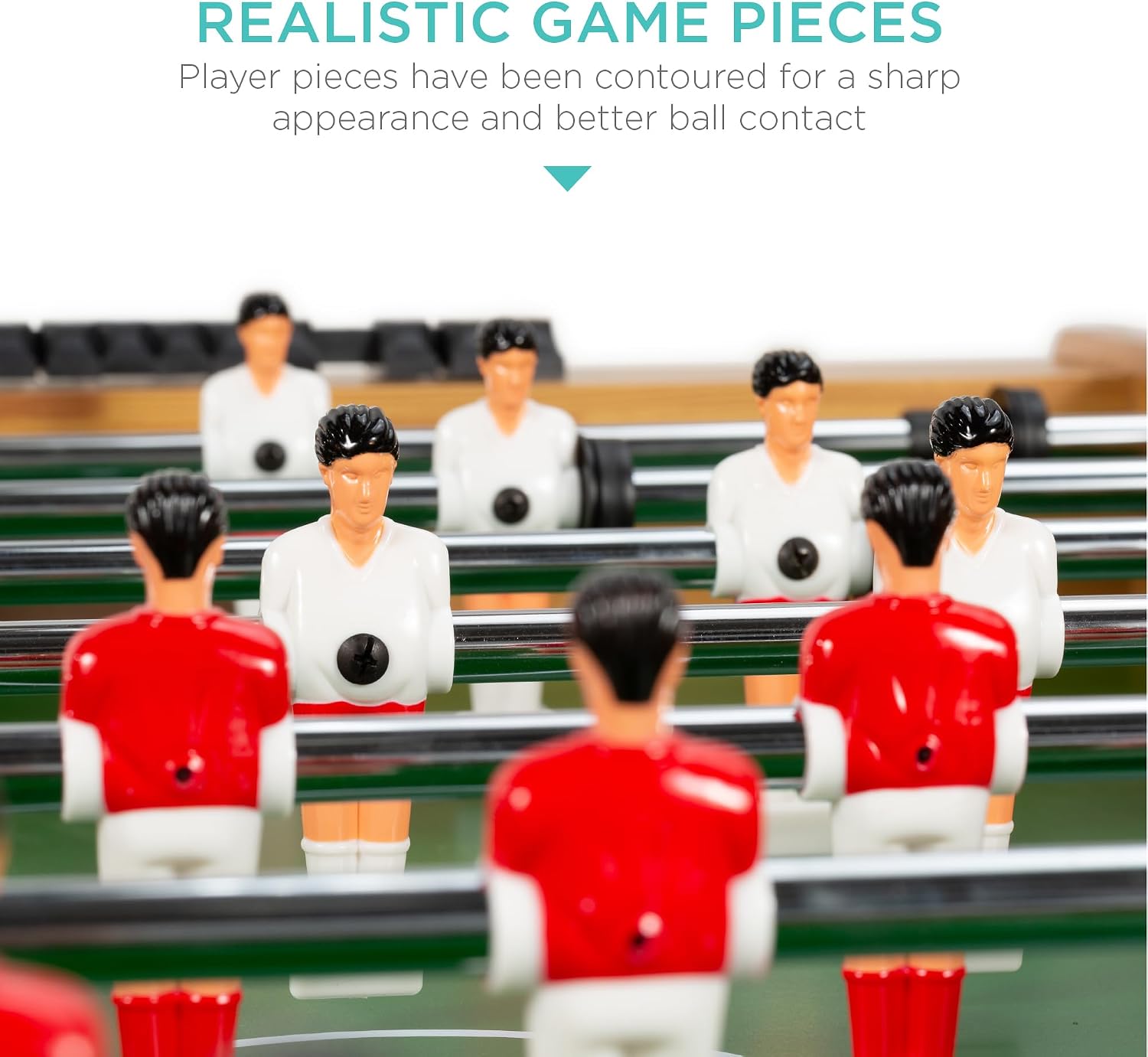 フーズボールテーブル フルサイズサッカーゲームテーブル 高耐 - Board Game Football のレビューと価格