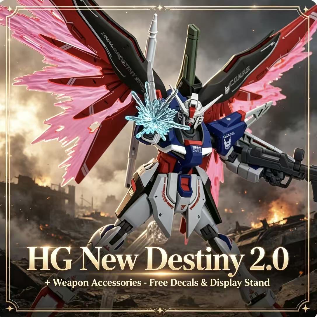 224 HG 1/144 デスティニー・スペックII ファイ - Bandai Model Gundam Hg のレビューと価格
