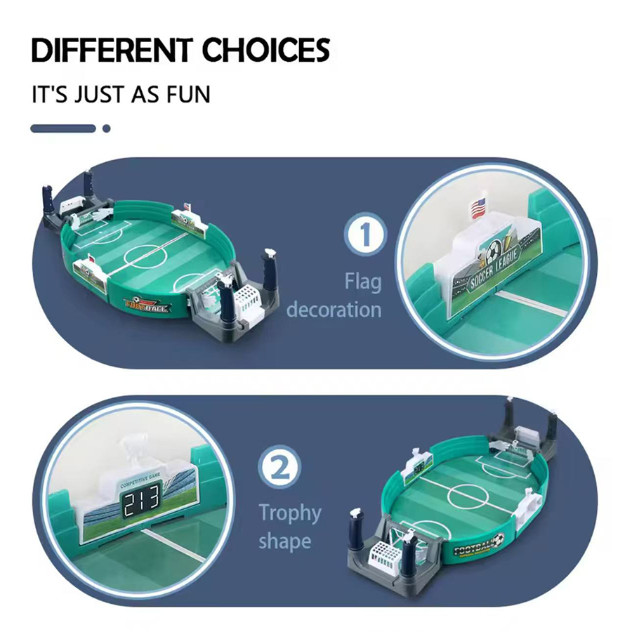 1 個 - 子供用テーブルボードゲームマッチおもちゃ家族パー - Board Game Football のレビューと価格