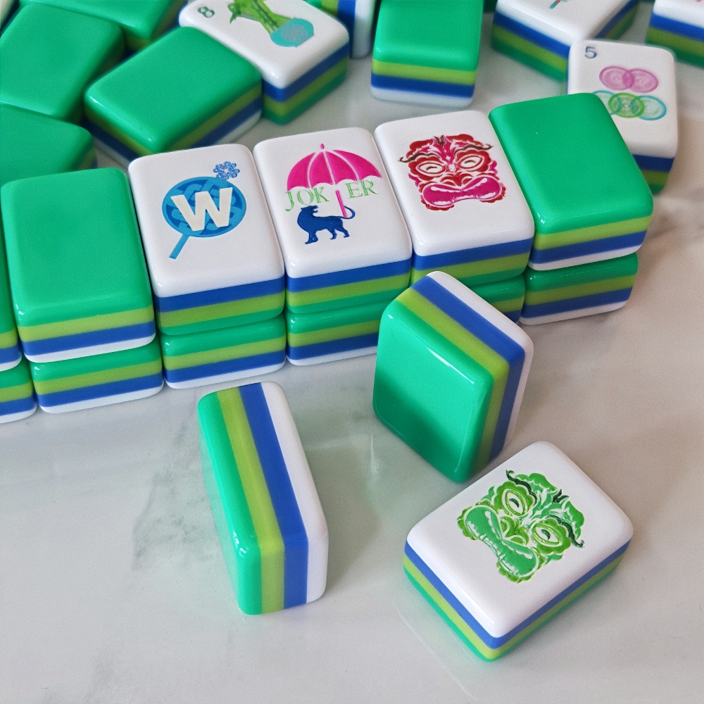 2026年アメリカン麻雀セット、麻雀牌アクリル素材、ワイルド - Board Game Wild Wild のレビューと価格