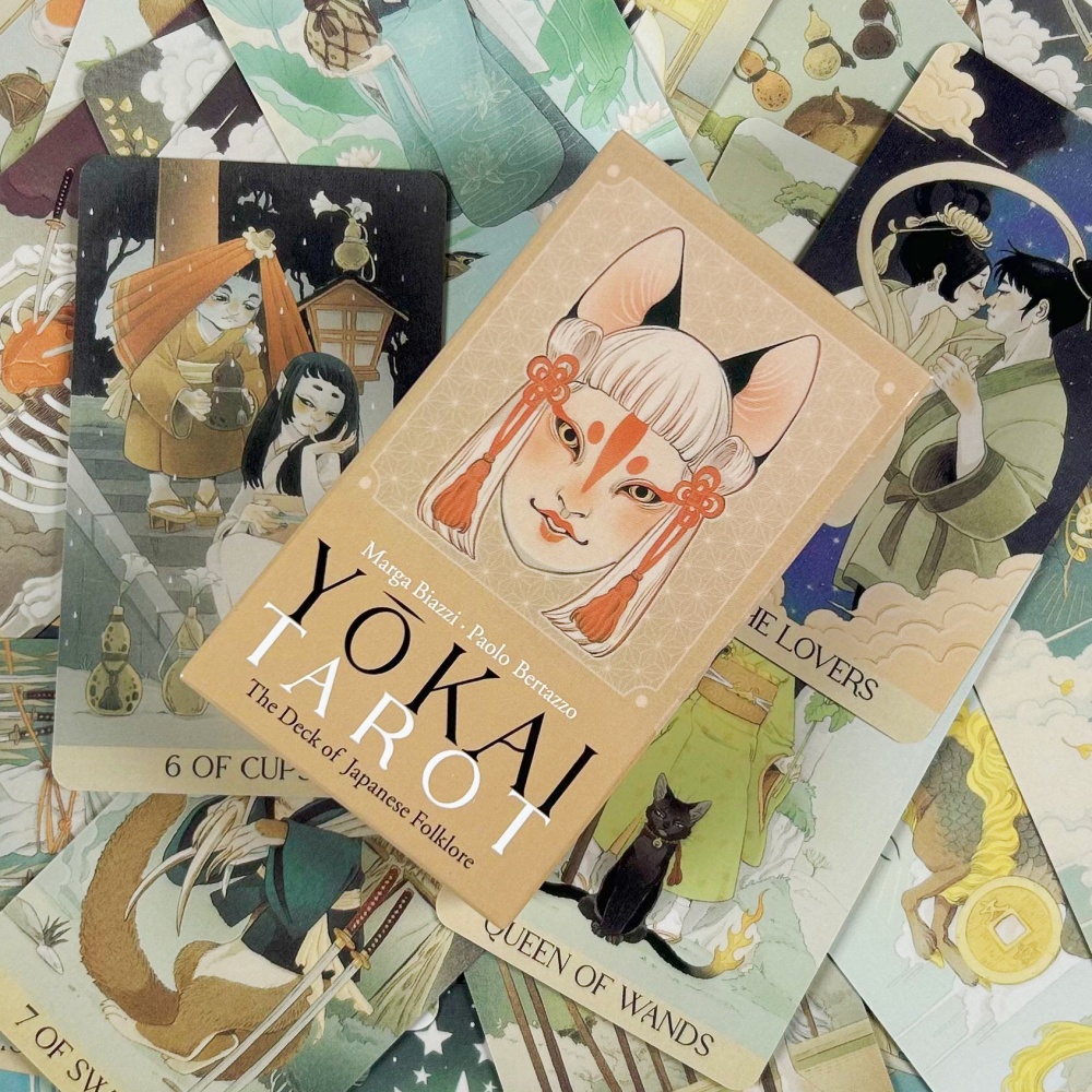 妖怪タロットデッキ 78枚カード 日本の民間伝承に根付いたデ - Board Game Illustration のレビューと価格