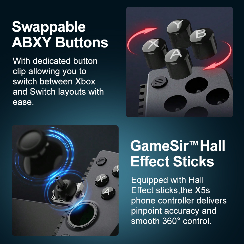 GameSir X5s スマホゲームパッド Android  - Board Game Android のレビューと価格