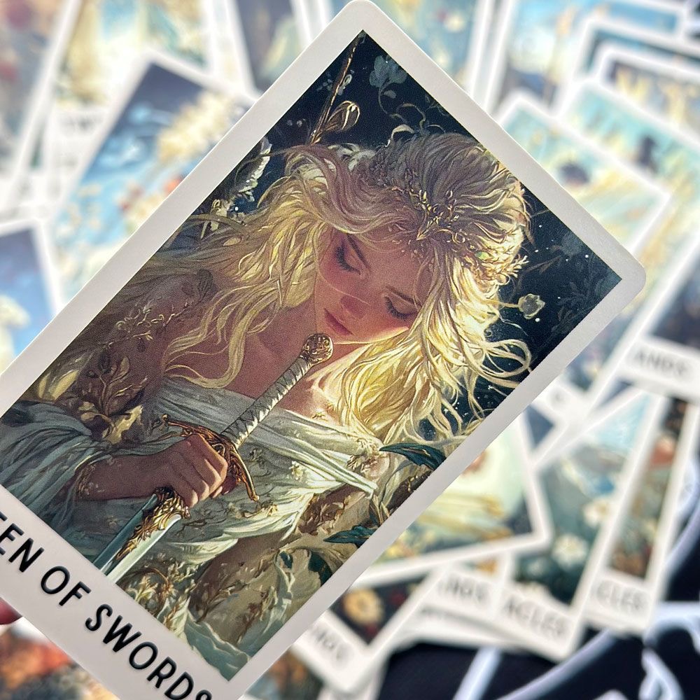 78枚の謎めいたブルームタロットカード、完全なオラクルデッキ - Board Game Oracle のレビューと価格
