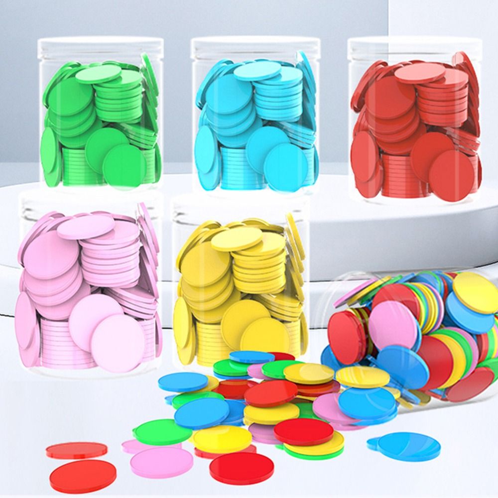 100個入り プラスチック製カウンティングチップ 足し算引き - Board Game Operation のレビューと価格