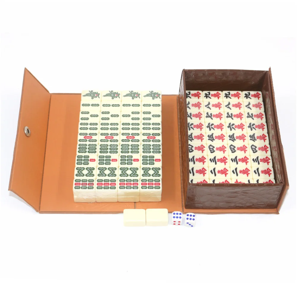 中国風ボードゲーム 家族の余暇に最適 中国麻雀ゲームセット  - Board Game Mahjong のレビューと価格