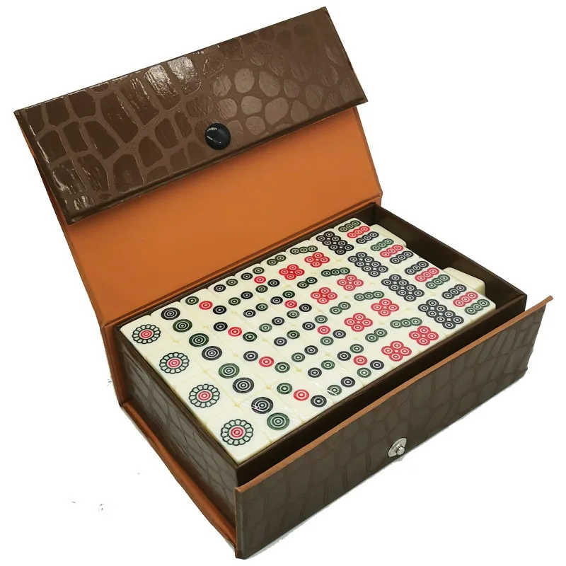 中国風ボードゲーム 家族の余暇に最適 中国麻雀ゲームセット  - Board Game Mahjong のレビューと価格