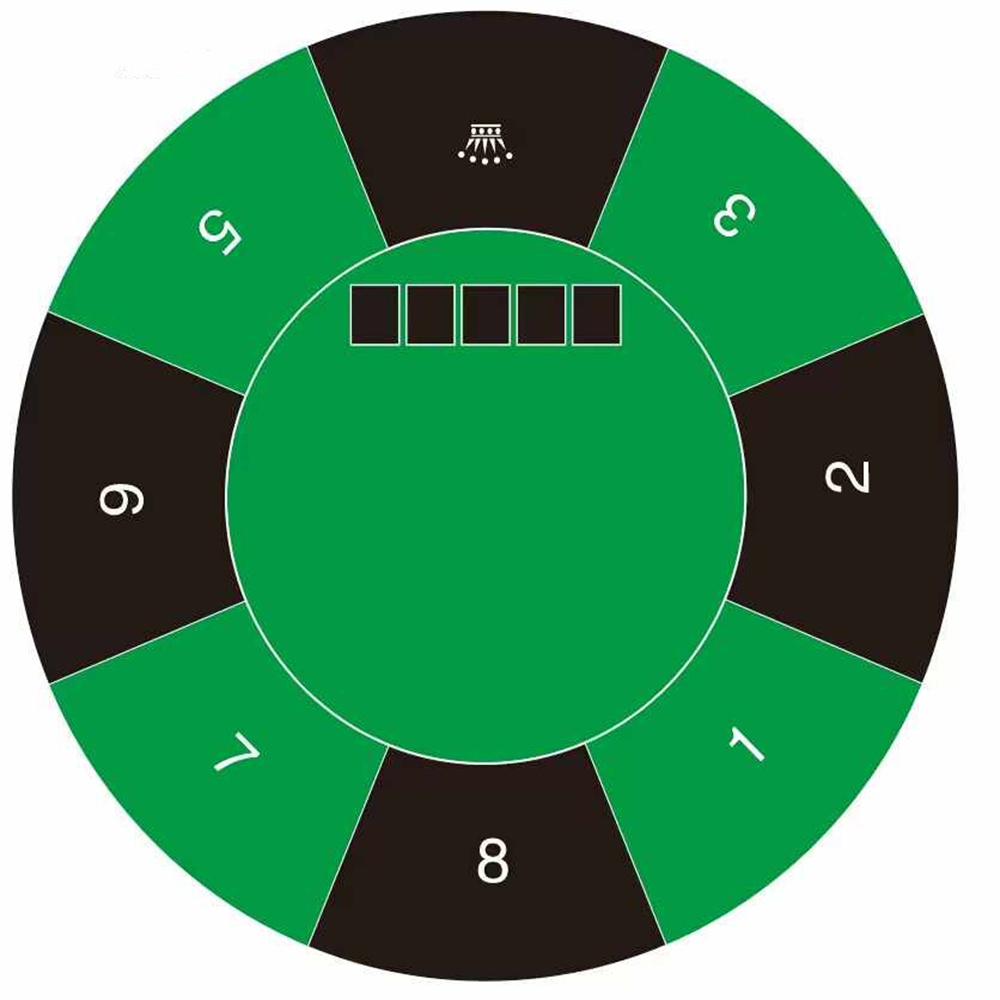 プロのカジノテキサスホールデムポーカーテーブルマットゴムマッ - Board Game Mahjong のレビューと価格