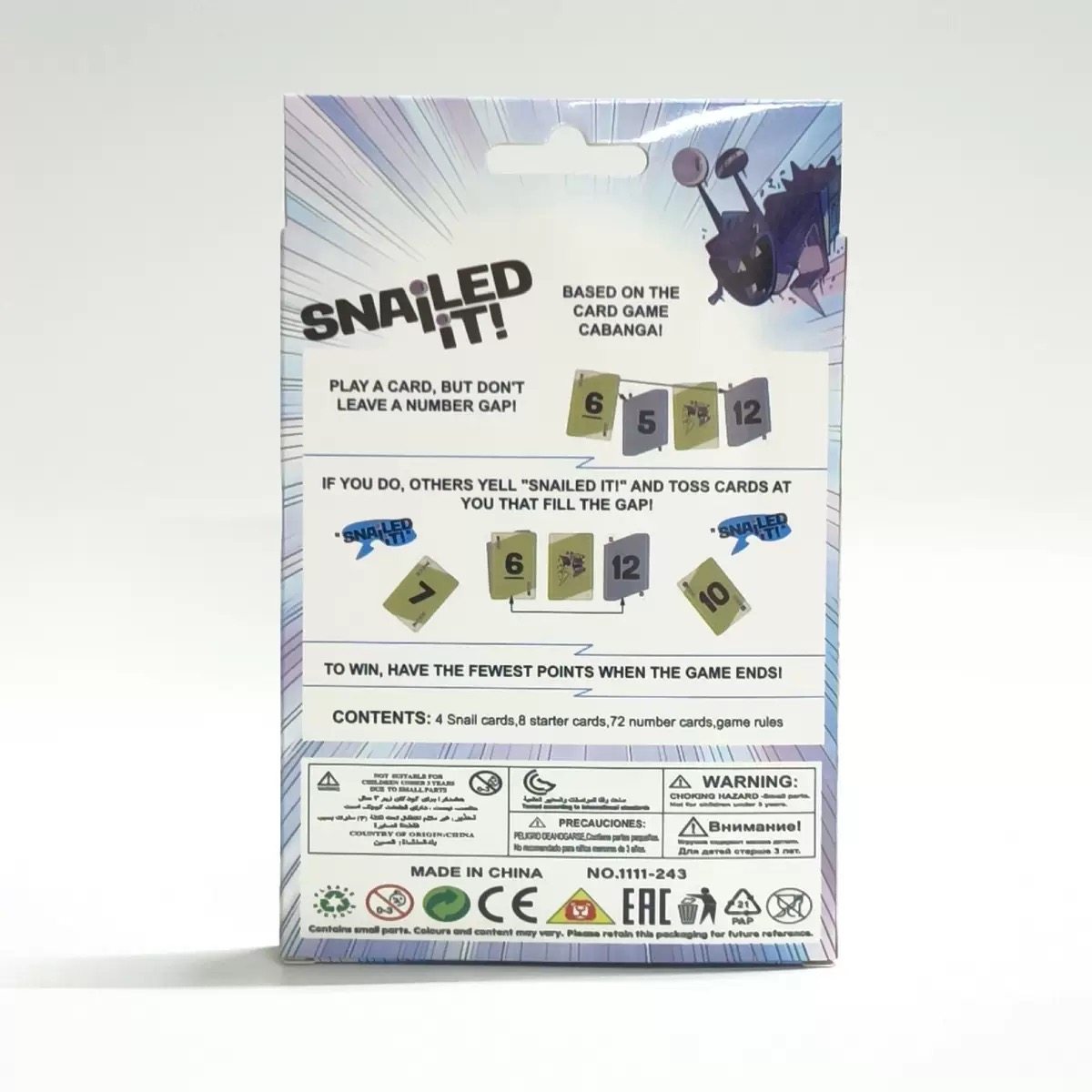 スネイルズ・イット ボードゲームカード 親子交流 家族集合ゲ - Board Game Solo のレビューと価格